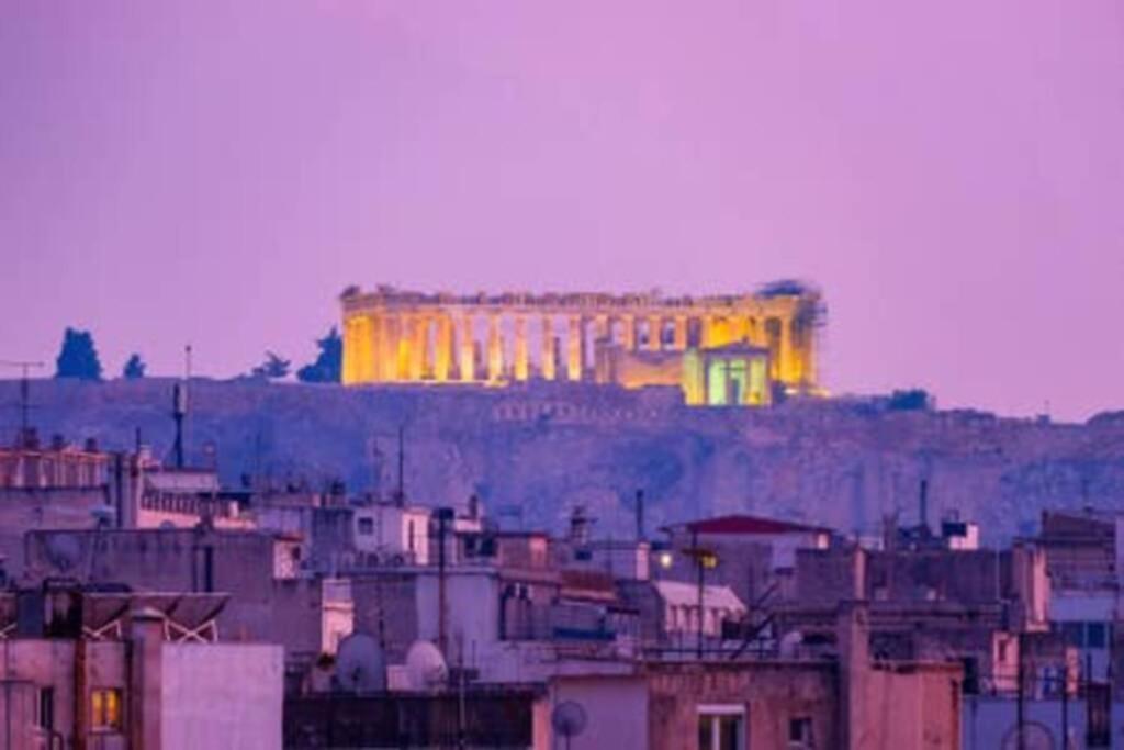 Charming Rooftop Nest With Awesome Acropolis View Downtown Ateny Zewnętrze zdjęcie